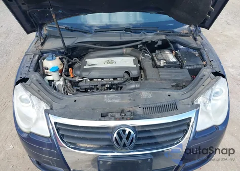 2009 Volkswagen Eos Komfort из США, поврежденный, VIN WVWBA71F69V009030